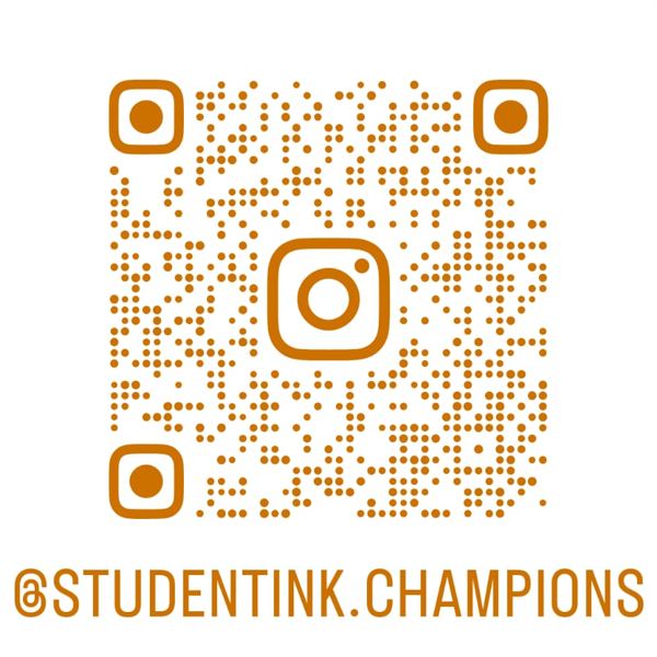Instagram QR code for @studentink.champions